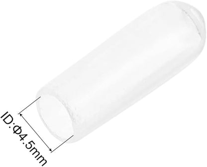 uxcell 20pcs Rubber End Caps 4.5mm ID Vinyl Round Tube Bolt Cap Cover Thread - Image 3