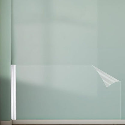 Wall Protector, 17.7in x 32.8ft No Adhesive Static Cling Contact Paper - Image 8
