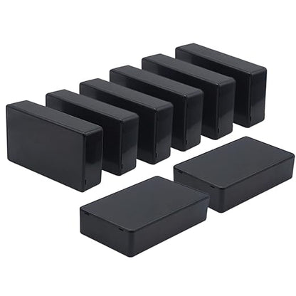 Zulkit 8Pcs Project Boxes ABS Plastic Electrical Project Case Power Junction by Zulkit