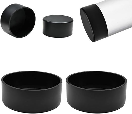 4" Silicone Chair Leg Floor Protectors, Rubber Chair Leg Caps, Non-Slip by EASYEAH