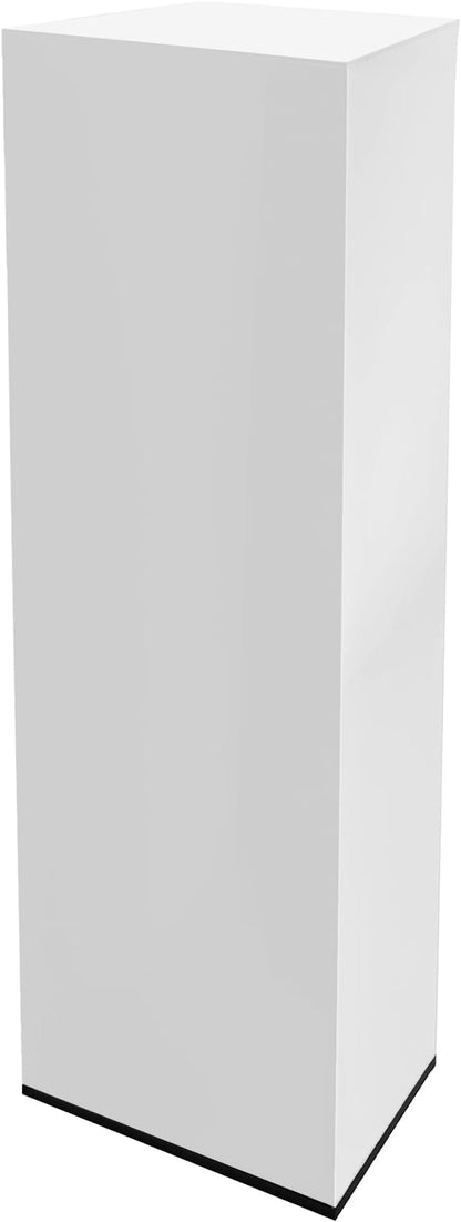 Marketing Holders Acrylic Display Riser Box Tall Pedestal 12" x 12" x 32" White by MarketingHolders