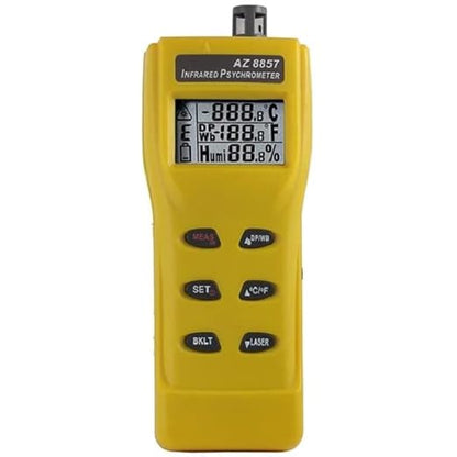 AZ-8857 Humidity Meter IR Temperature & Humidity Dew Point Temperature Meter by SULMILE