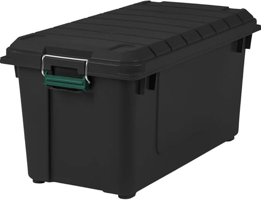 Generic Weathertight 82 Quart Stackable Storage Box by Unknown