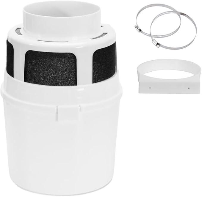 【UPGRADED】NOORNY 3 in1 Indoor Dryer Vent Kit Lint Catcher Bucket Box by NOORNYGroup
