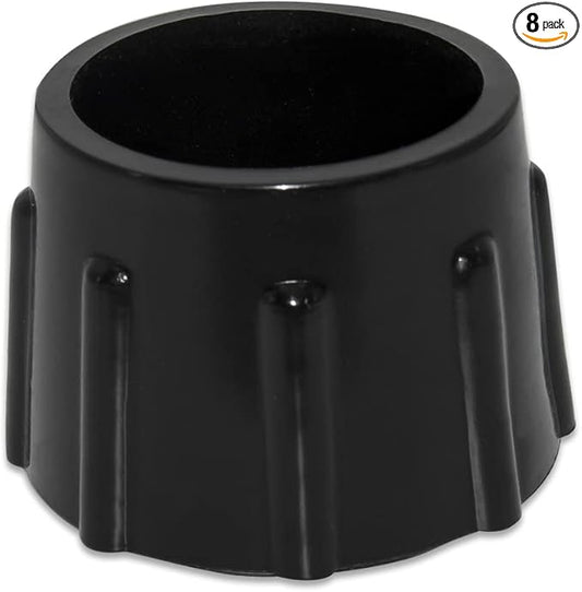 Flyshop 1-3/8" 35mm Chair Leg Caps Furniture Floor Protectors Round Non-Scratch by Flyshop