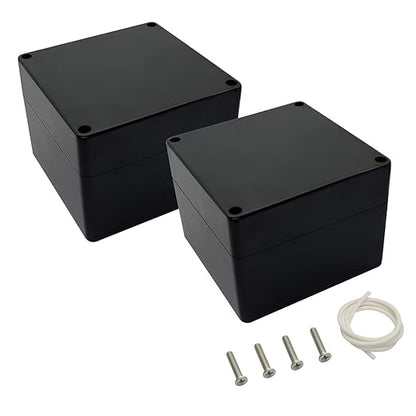 LeMotech Project Box ABS Plastic IP65 Waterproof Dustproof Electrical Junction by LeMotech