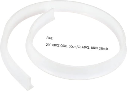 2m Self-adhesive Silicone Water Retaining Strip Sealing Strip - Image 2