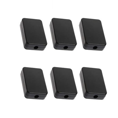 Waterproof Plastic Electric Project Case Junction Box 6Pcs 2.2X 1.4X 0.6 inch by GDQLCNXB