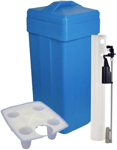 Salt Grid Included! AFWFilters Water Softener Salt Brine Tank by Abundant+Flow+Water+Systems