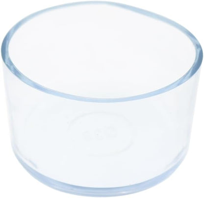 Round Chair Leg Caps, PVC Furniture Feet Covers, TTZEZE Transparent Round Floor - Image 4