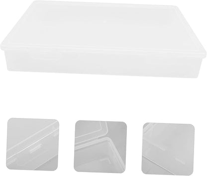 jojofuny Document Organizer Box Transparent Storage Case - Image 4