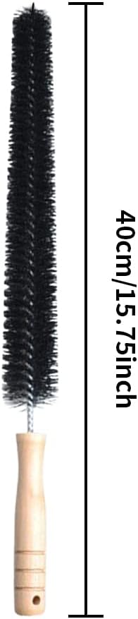 2 Pack Radiator Brush, Dryer Cleaner Vent Brush, 40 cm Long Flexible Pipe - Image 2