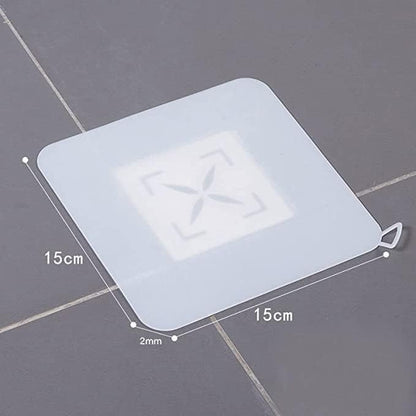 Silicone Tub Stopper Floor Drain Cover, 2 Pieces Sewer Anti-Odor Mat - Image 6