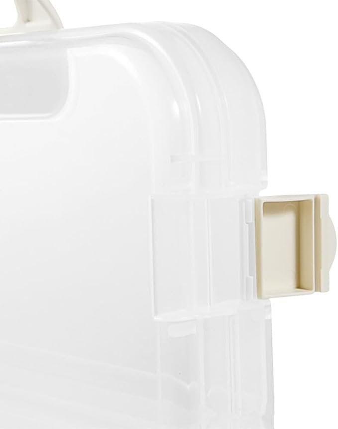 Portable File Box Clear Waterproof Document Storage Box - Image 3