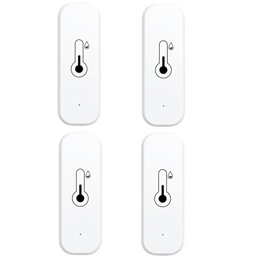 WiFi & Bluetooth Temperature and Humidity Monitor, Compatible by Unknown