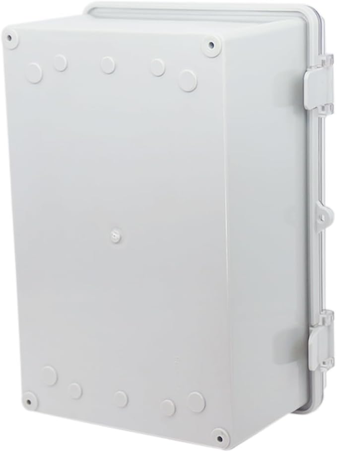 Junction Box, Hinged Clear Cover IP67 Waterproof ABS Project Box - Image 5
