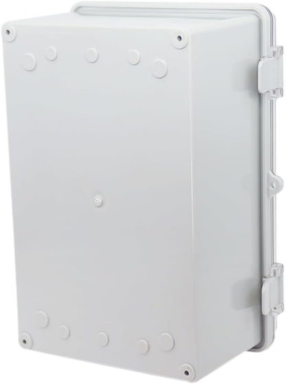 Junction Box, Hinged Clear Cover IP67 Waterproof ABS Project Box - Image 5