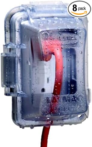 TayMac MM420C 1-Gang Nonmetallic Extra Duty Weatherproof In-Use by TayMac