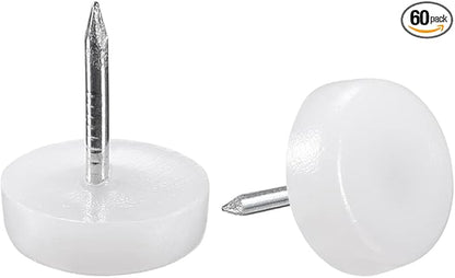 uxcell Furniture Feet Nail Plastic Glide Nails Chair Table Leg Protector Pad by uxcell