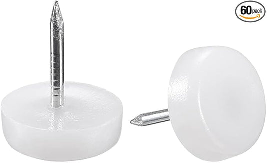 uxcell Furniture Feet Nail Plastic Glide Nails Chair Table Leg Protector Pad by uxcell