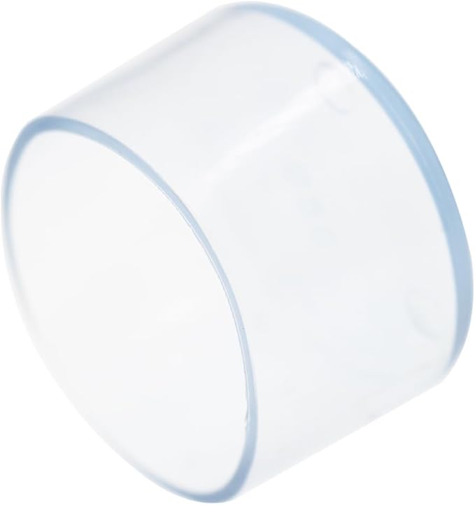 Round Chair Leg Caps, PVC Furniture Feet Covers, TTZEZE Transparent Round Floor - Image 3