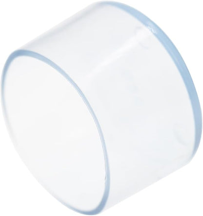 Round Chair Leg Caps, PVC Furniture Feet Covers, TTZEZE Transparent Round Floor - Image 3