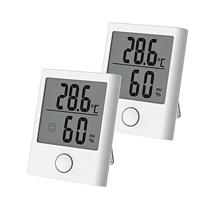 BALDR Digital Mini Hygrometer & Indoor Thermometer by BaldrInc