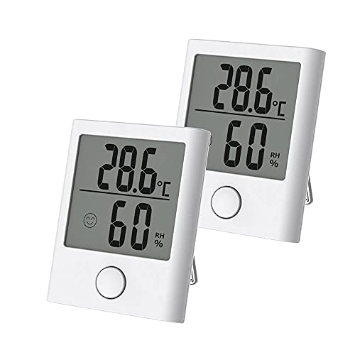 BALDR Digital Mini Hygrometer & Indoor Thermometer by BaldrInc