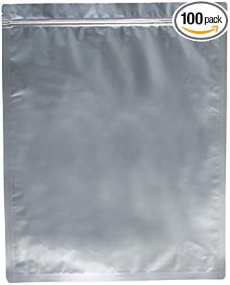 AwePackage Mylar Aluminum Foil Zipper Bag by Awe+Package