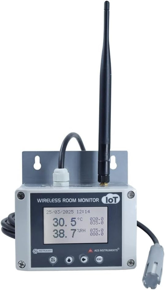 Server Room Temperature and Humidity Monitor curometer by Unknown