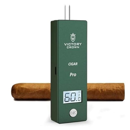 Digital Cigar Humidity Meter Portable Electric Moisture Guage Tester Reader - Image 4