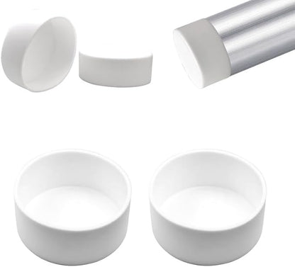 3" Silicone Chair Leg Floor Protectors, Rubber Chair Leg Caps, Non-Slip by EASYEAH