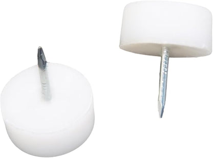 20 Pcs Furniture Feet Nail Plastic Glide Nails Round Chair Table Leg Protector - Image 3