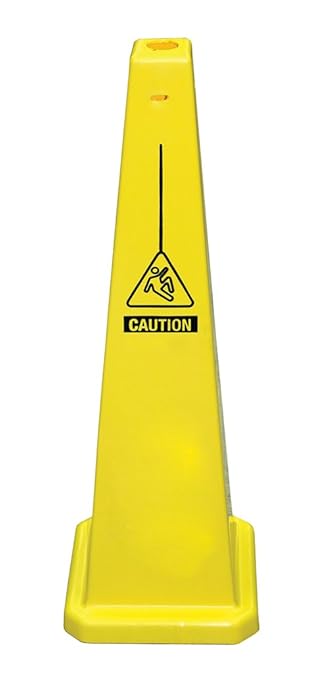 Cortina Lamba 36" Cone 'Caution', 03-600-11A by Cortina+Safety+Products