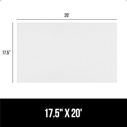 GORILLA GRIP DuraGuard Shelf Liner, 17.5x20 Non-Adhesive Cabinet Liners - Image 8
