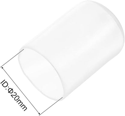 uxcell 20pcs Rubber End Caps Protective Caps 20mm ID Vinyl PVC Round Tube Bolt - Image 3