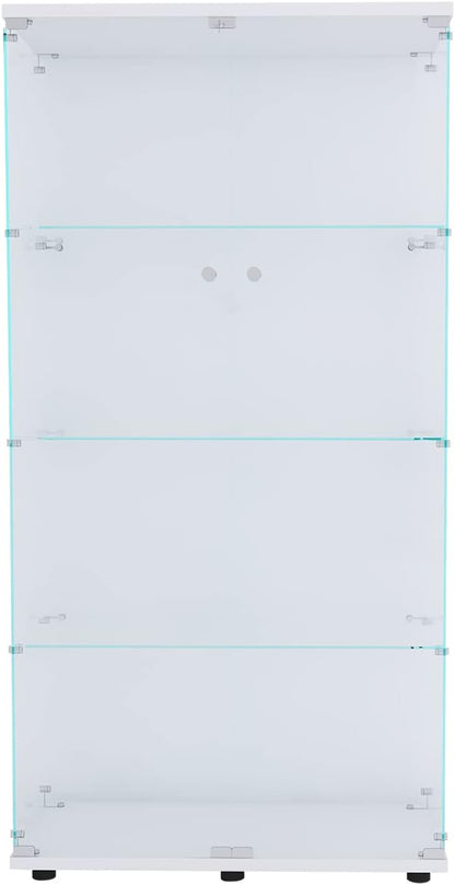 Yoluckea 4 Shelves Glass Display Cabinet - Image 8