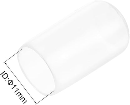 uxcell 20pcs Rubber End Caps Protective Caps 11mm ID Vinyl PVC Round Tube Bolt - Image 3