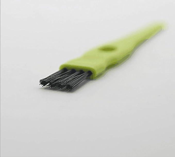 vipolish 20 Pcs 11CM/4.33 Inch Green Plastic Handle Mini Dust Removal Brush - Image 4