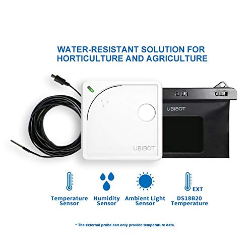 UbiBot Industrial Wireless Remote Temperature Humidity Ambient Light Sensor - Image 2