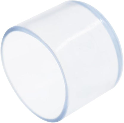 Round Chair Leg Caps, PVC Furniture Feet Covers, TTZEZE Transparent Round Floor - Image 3