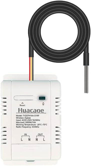 Zigbee High Power 16A Smart WiFi Temperature Controller by Unknown