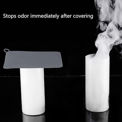 Silicone Tub Stopper Floor Drain Cover, 2 Pieces Sewer Anti-Odor Mat - Image 2