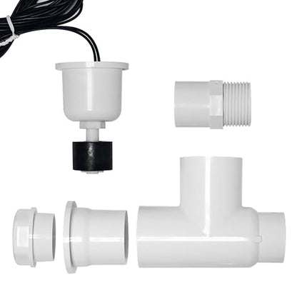 White Color SS1 Float Switch for HVAC Condensate Overflow Safety Sensor - Image 4