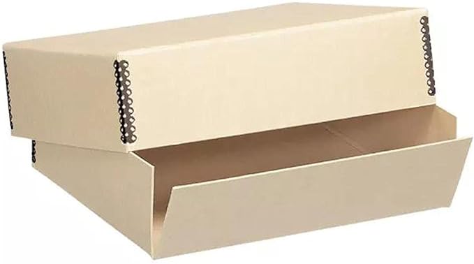 Lineco, Museum Archival Drop-Front Storage Box, Acid-Free by Lineco