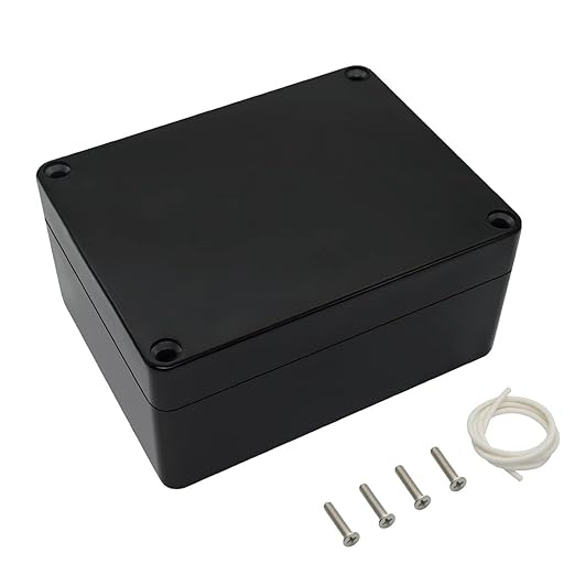 LeMotech Project Box ABS Plastic IP65 Waterproof Dustproof Electrical Junction by LeMotech