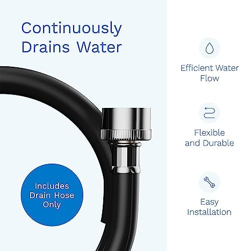 hOmeLabs Dehumidifier Drain Hose, ¾ Inch Connection, 5 Feet, Flexible PVC - Image 5