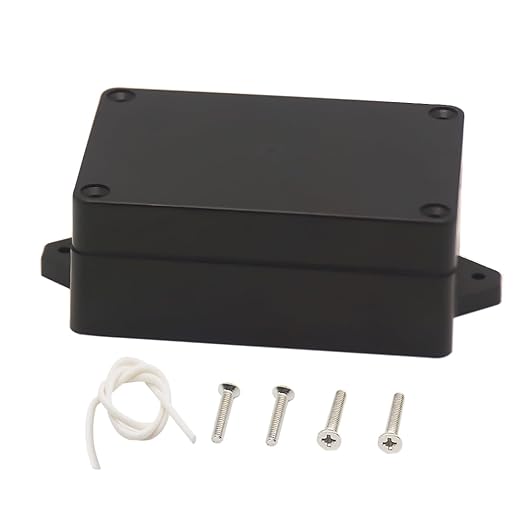 Zulkit Junction Box ABS Plastic Dustproof Waterproof IP65 Universal Electrical by Zulkit