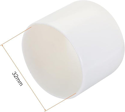 uxcell 20pcs Rubber End Caps 32mm ID Vinyl Round Tube Bolt Cap Cover Screw - Image 3