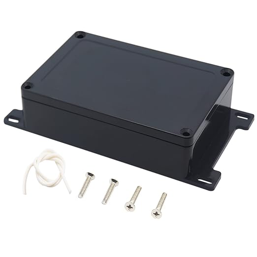 Junction Box, Zulkit Project Box Waterproof Dustproof IP65 ABS Universal by Zulkit